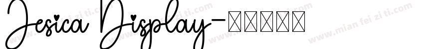 Jesica Display字体转换